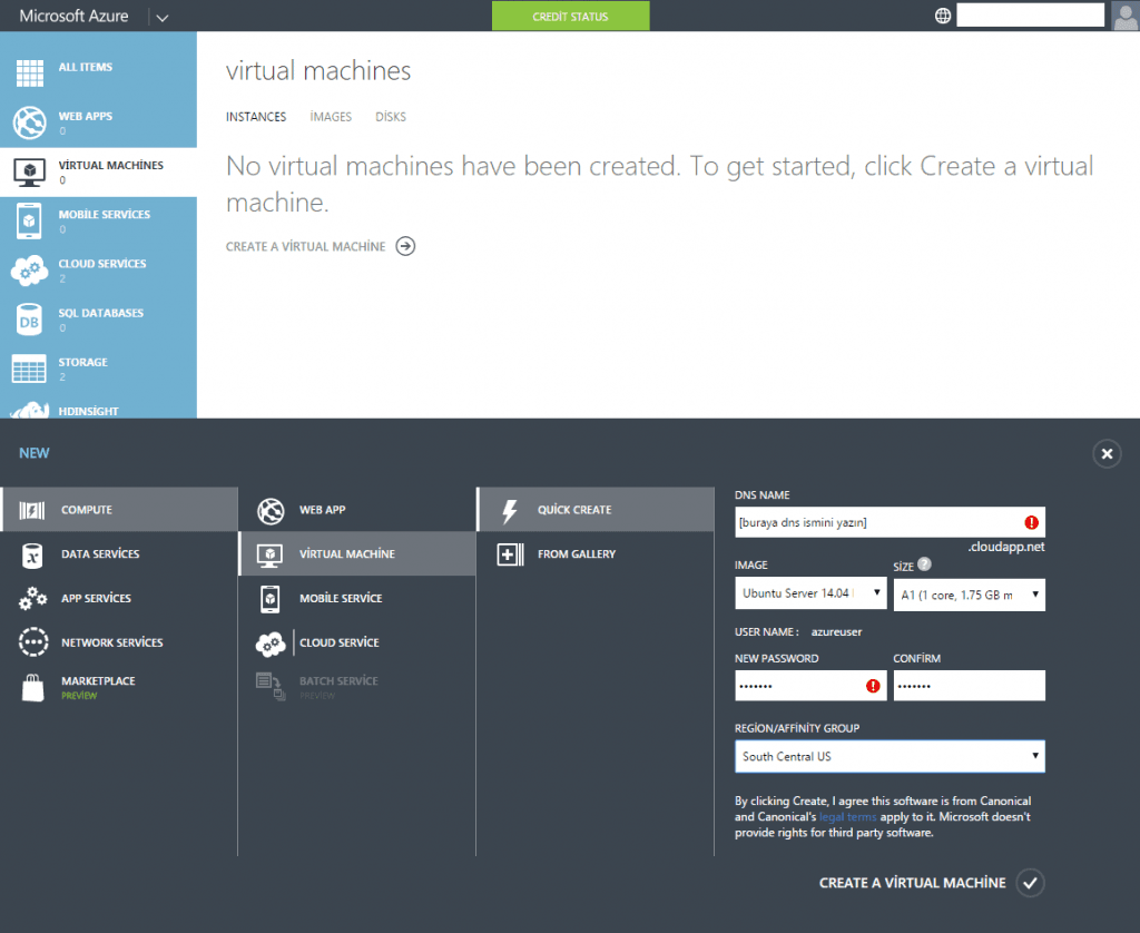 Connect using software. Connect using software